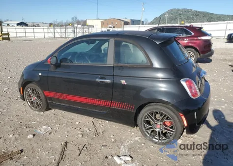 2017 Fiat 500 Abarth z USA, uszkodzony, nr VIN 3C3CFFFH1HT598484